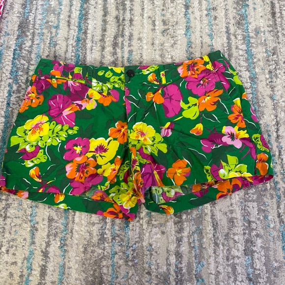 Ralph Lauren Sport Womens Floral Shorts - Picture 1 of 4